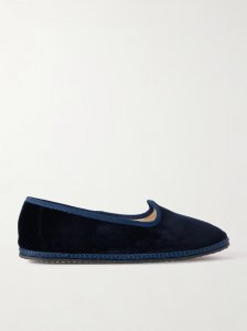 Velvet slippers