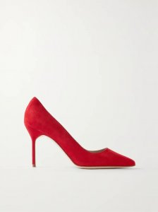 BB 90 suede pumps