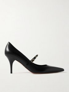 Rockstud Wispy 80 leather Mary Jane pumps