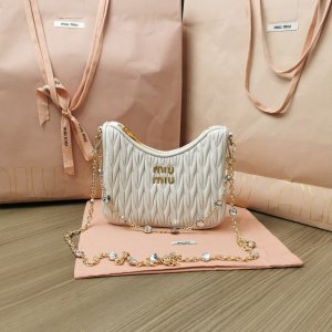 MIUMIU HANDBAG white