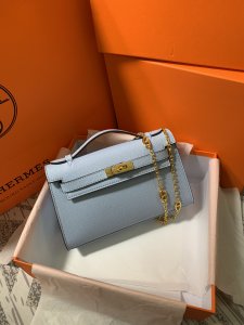 HERMES CROSSBODY BAG Blue