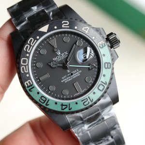 The new black-shell Rolex GMT-Master series watch.