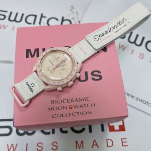 Omega x Swatch Collaboration Velcro Strap Collection Moonswatch