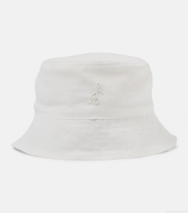 Ruslan BaginskiyMonogram linen bucket hat