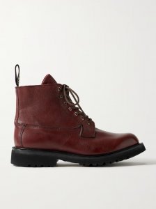 + Tricker’s Camilla textured-leather ankle boots