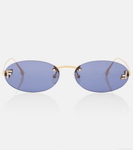 FendiFirst Crystal embellished sunglasses