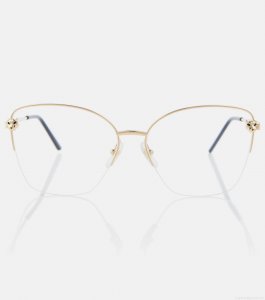 Cartier Eyewear CollectionPanthère de Cartier oversized glasses