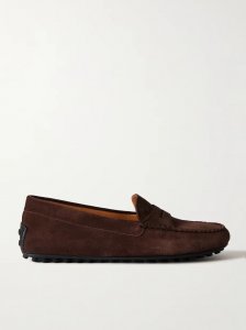 City Gommino suede loafers