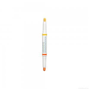 Sombra em Bastão Duo Océane Larissa Manoela Eyeshadow Stick Sunrise Amarelo e Laranja 2,4 g