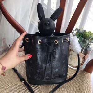 MCM WORLDWIDE CROSSBODY BAG black