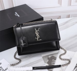 YVES SAINT LAURENT CROSSBODY BAG Black