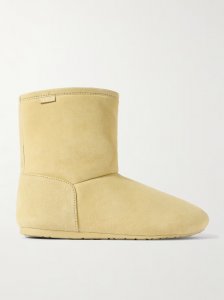 Lago shearling-lined suede ankle boots