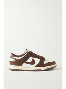 Dunk Low leather sneakers