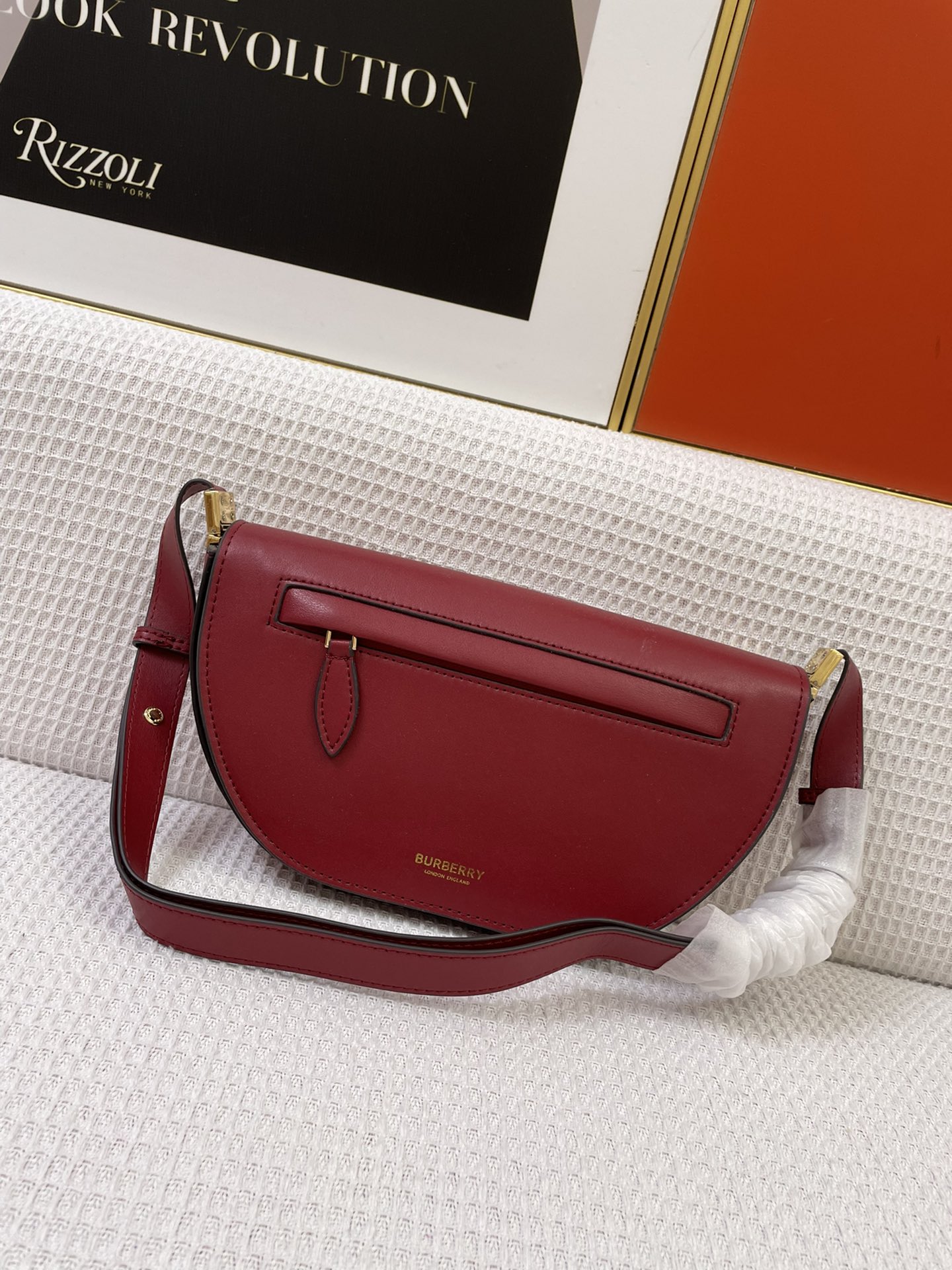 BURBERRY HANDBAG Red