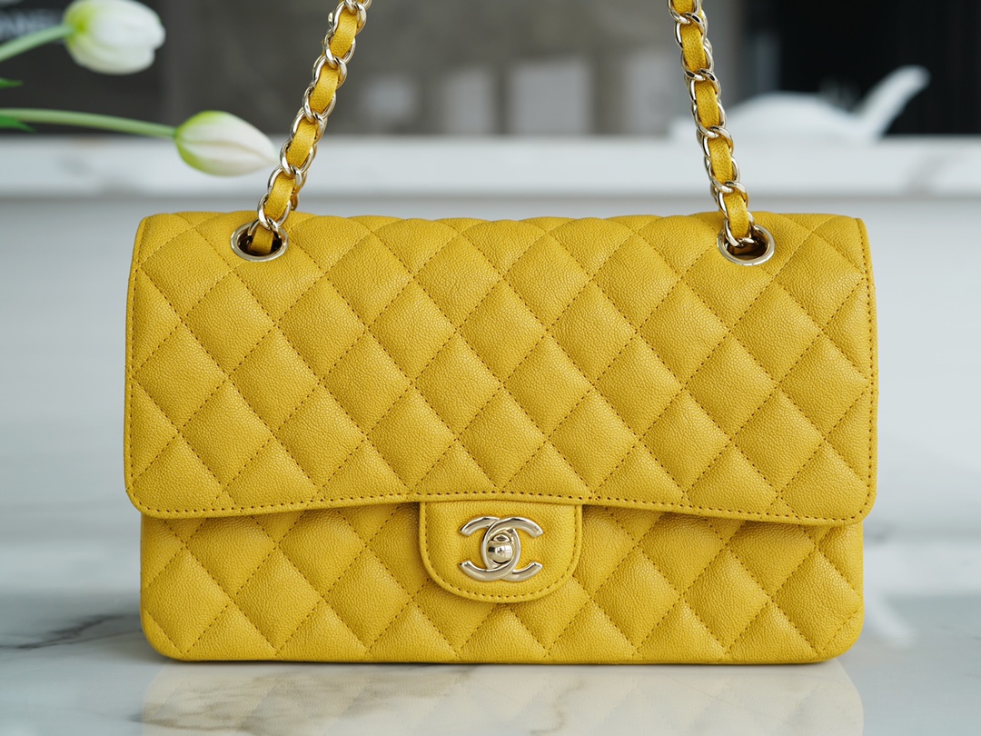 CHANEL HANDBAG yellow