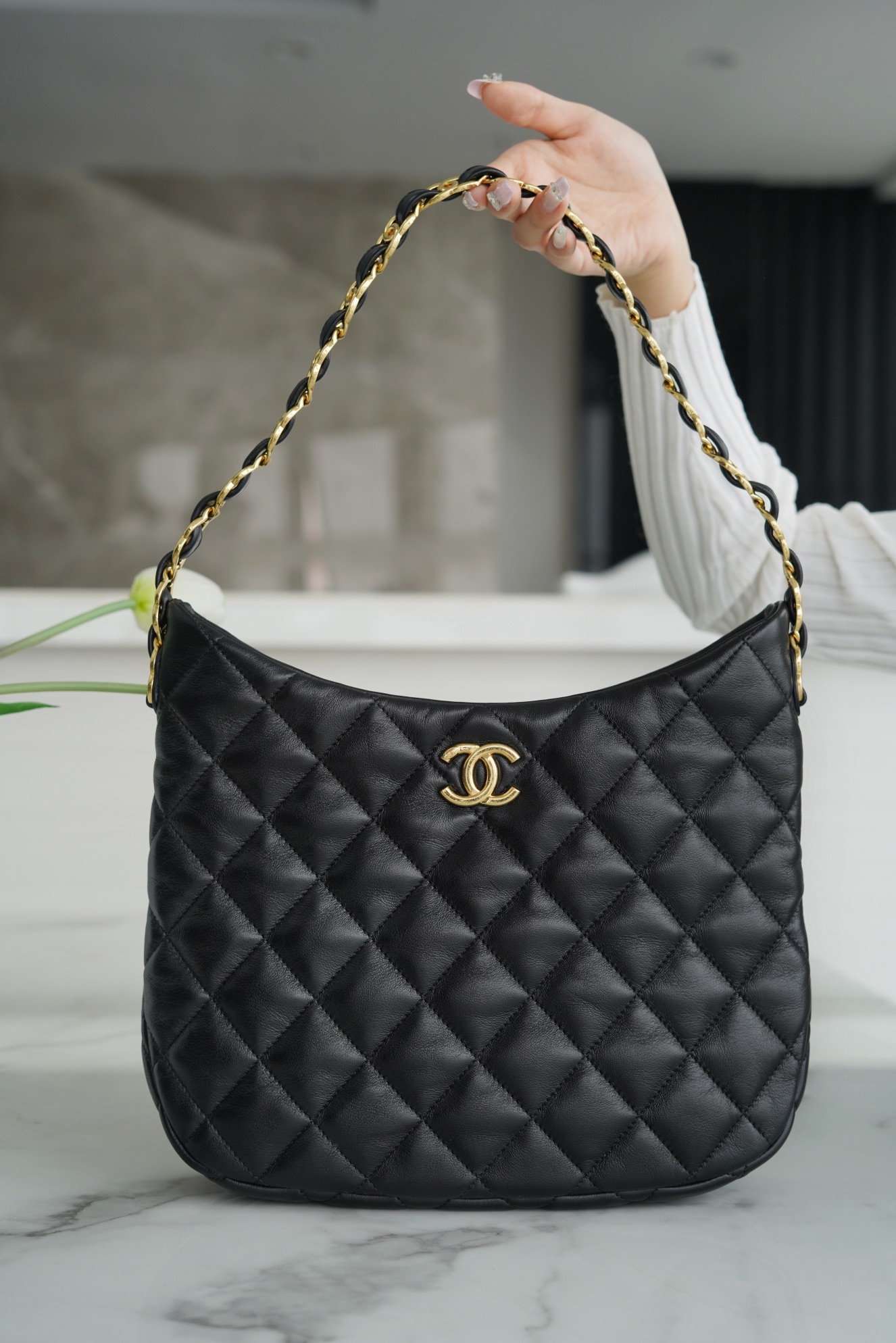 CHANEL HANDBAG black