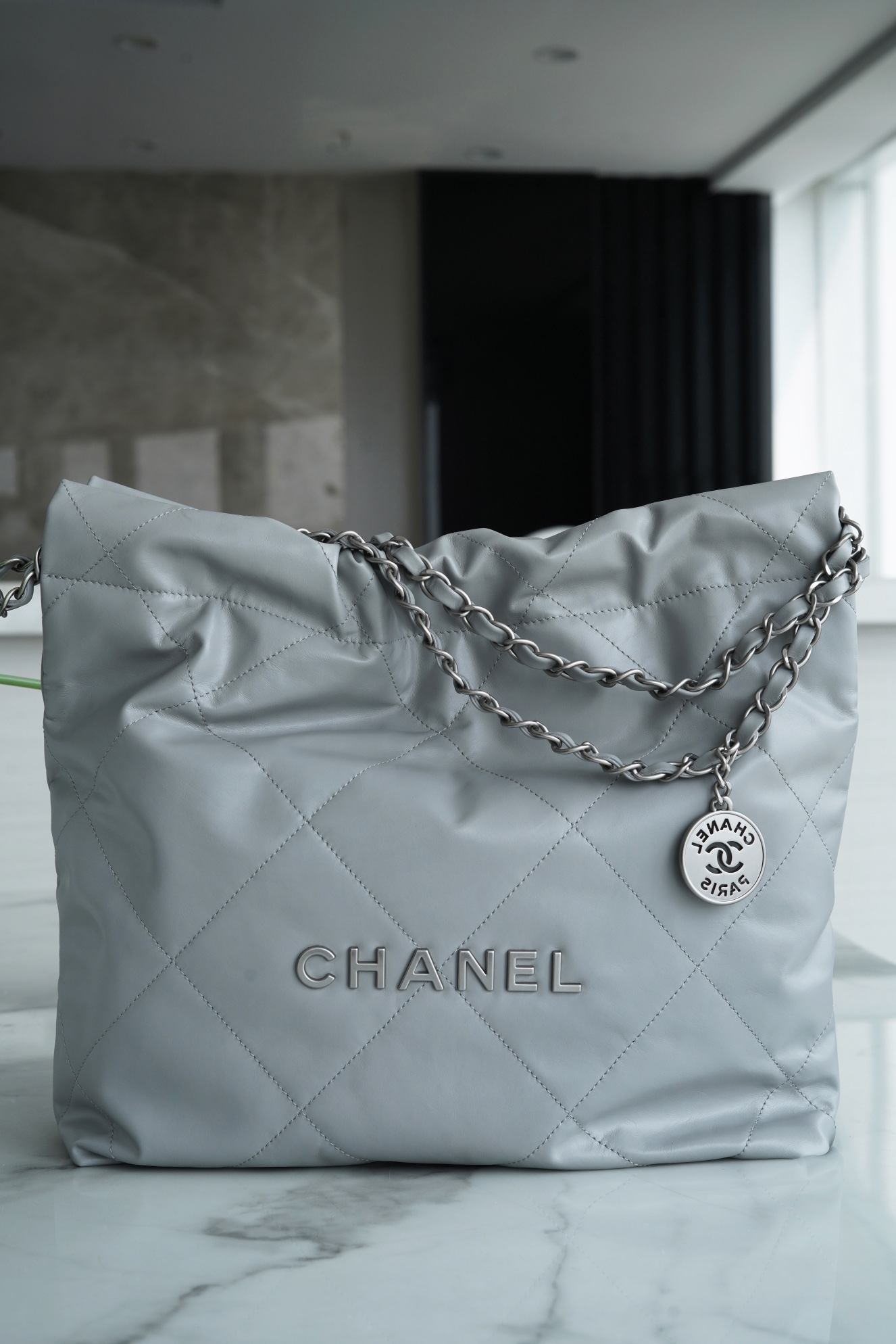 CHANEL HANDBAG Gray