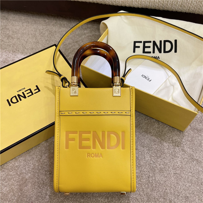 Fendi Sunshine Mini Shopper (Varied Colors)