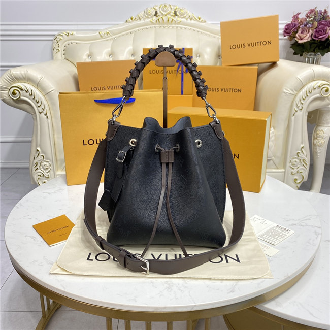 Louis Vuitton Muria Bucket Bag Black