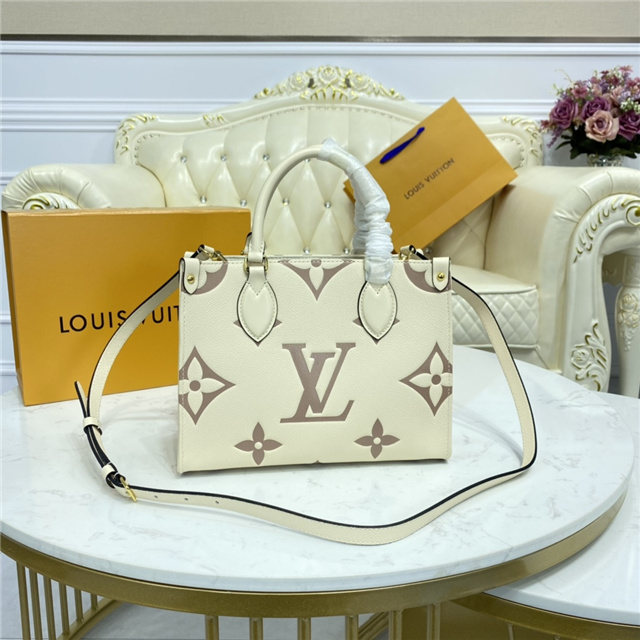 Louis Vuitton Onthego PM Cream