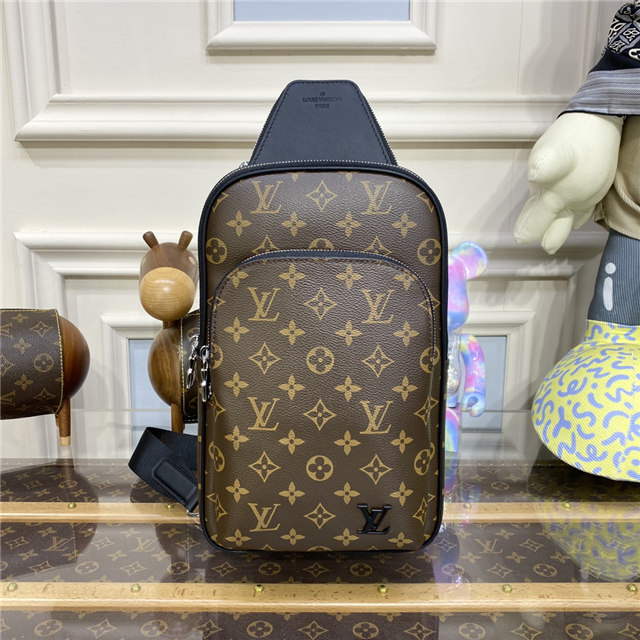 Louis Vuitton Avenue Slingbag Monogram Macassar Canvas