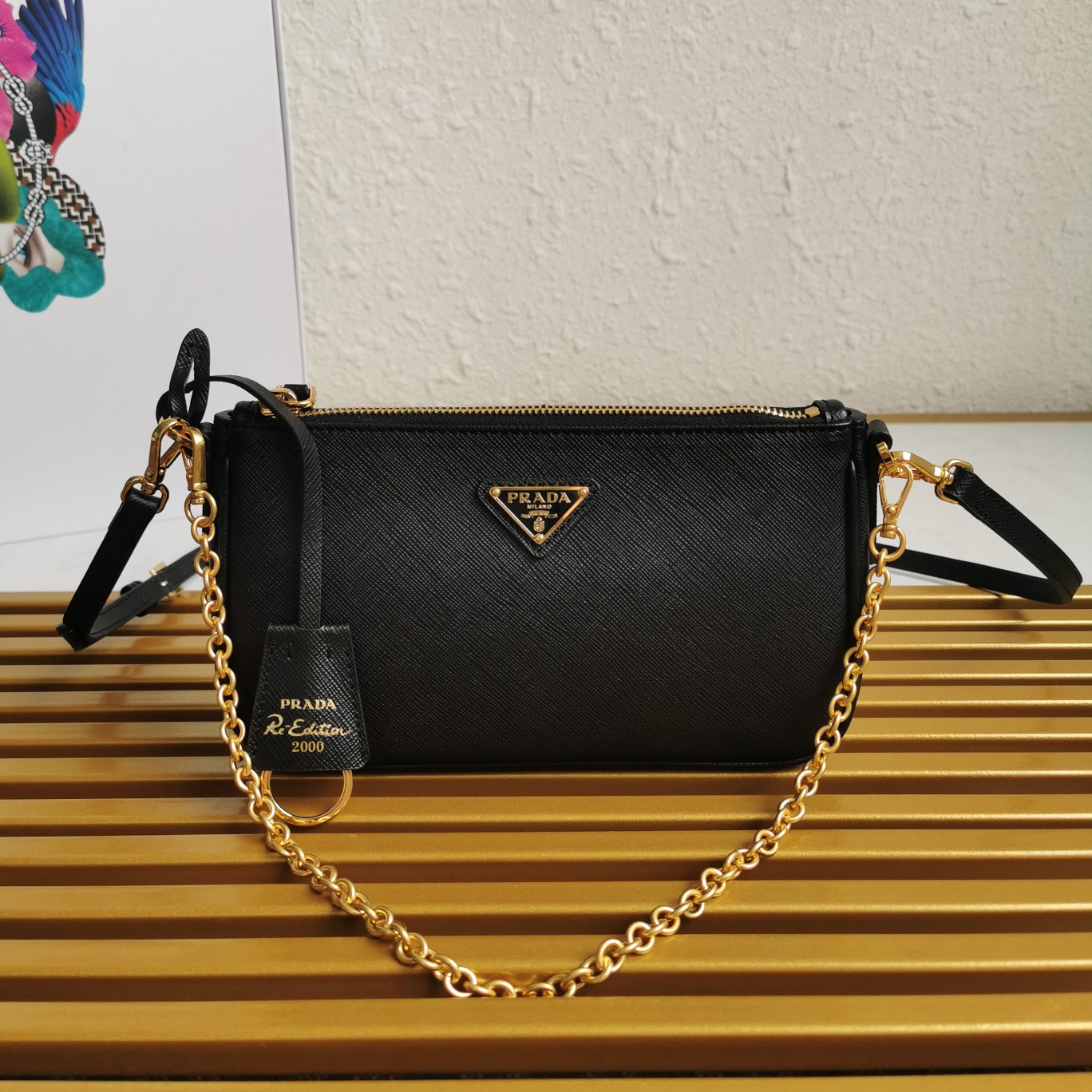 PRADA CROSSBODY BAG black