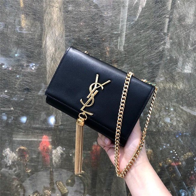 YSL Mini Kate Bag With Tassel Smooth Leather / Gold