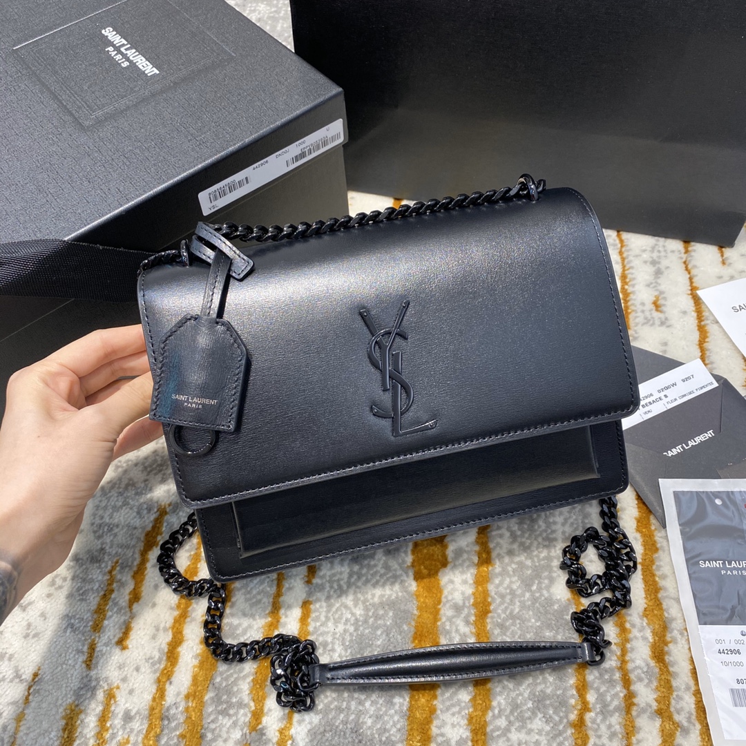 YVES SAINT LAURENF CROSSBODY BAG black