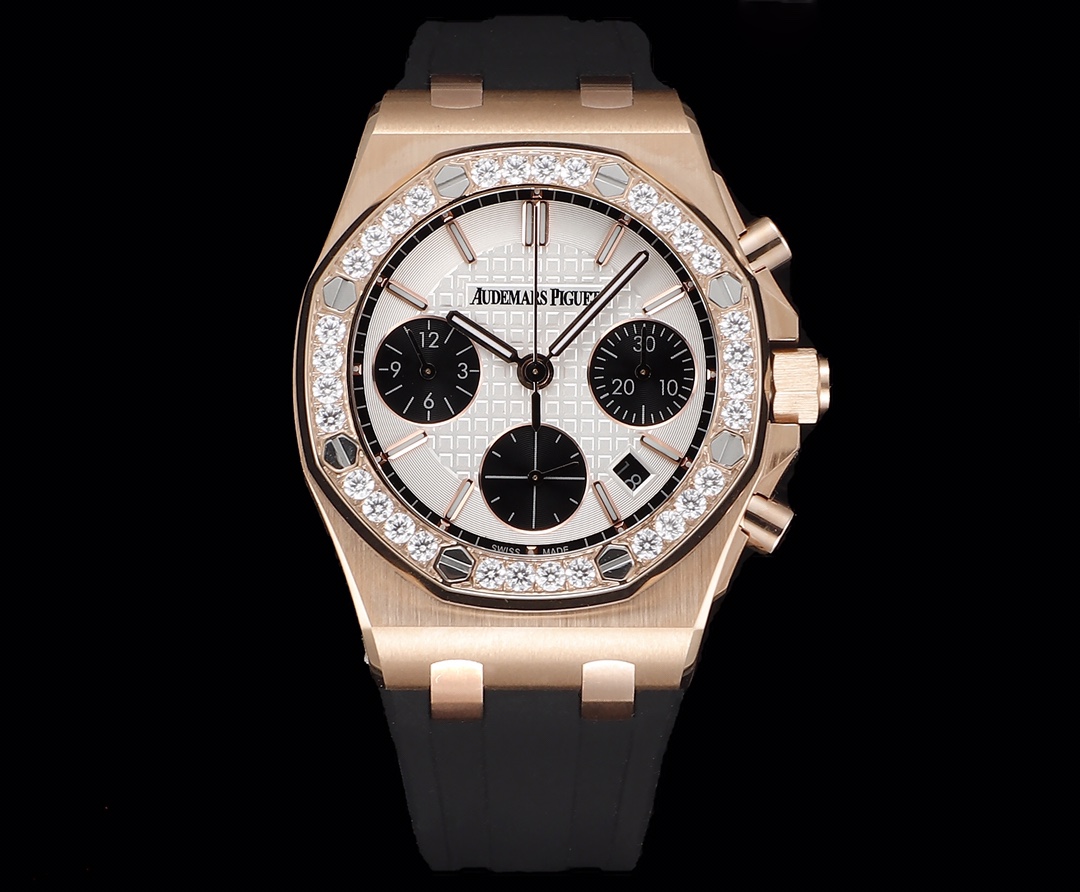 Audemars Piguet Royal Oak Women’s Multi-Function Chronograph Mechanical Watch