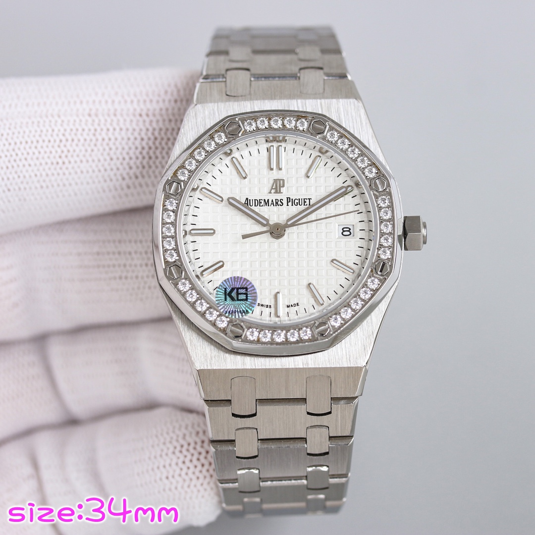 Audemars Piguet Royal Oak Ladies’ 77350 Automatic Mechanical Watch