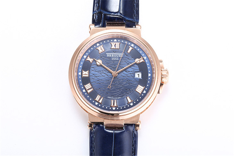 Breguet MARINE Nautical Series 5517 wristwatch.