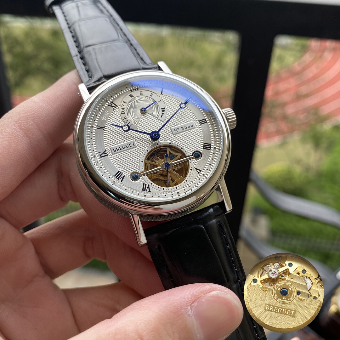 Breguet Day, Moon, and Stars Series Men’s Mechanical Wristwatch