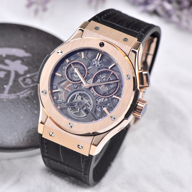 Hublot Tourbillon Skeleton Classic Fusion Series