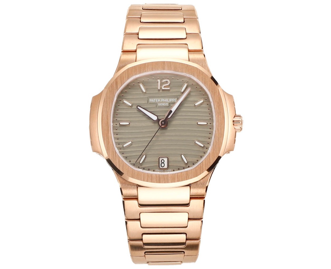 Patek Philippe Sporty Elegance Parrot Shell Women’s Watch 7118 Model