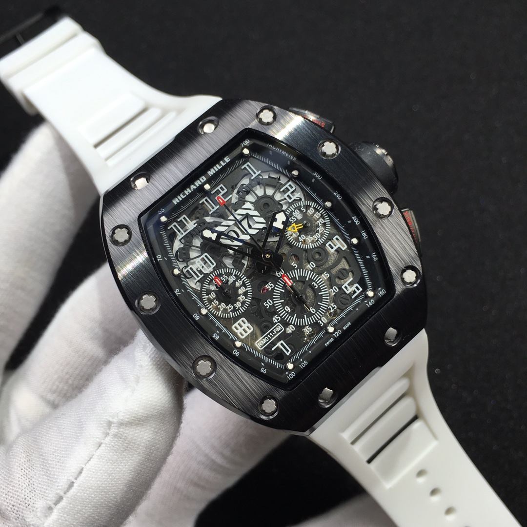 Richard Mille RM-011 Men’s Stainless Steel Collection Watch