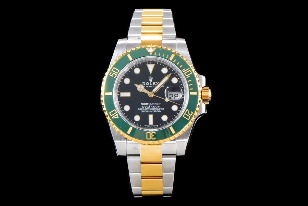 Rolex Submariner Series Gold Black Green “Hulk”