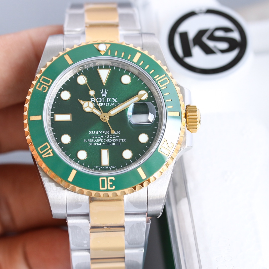 Rolex Submariner Series Black Green Hulk