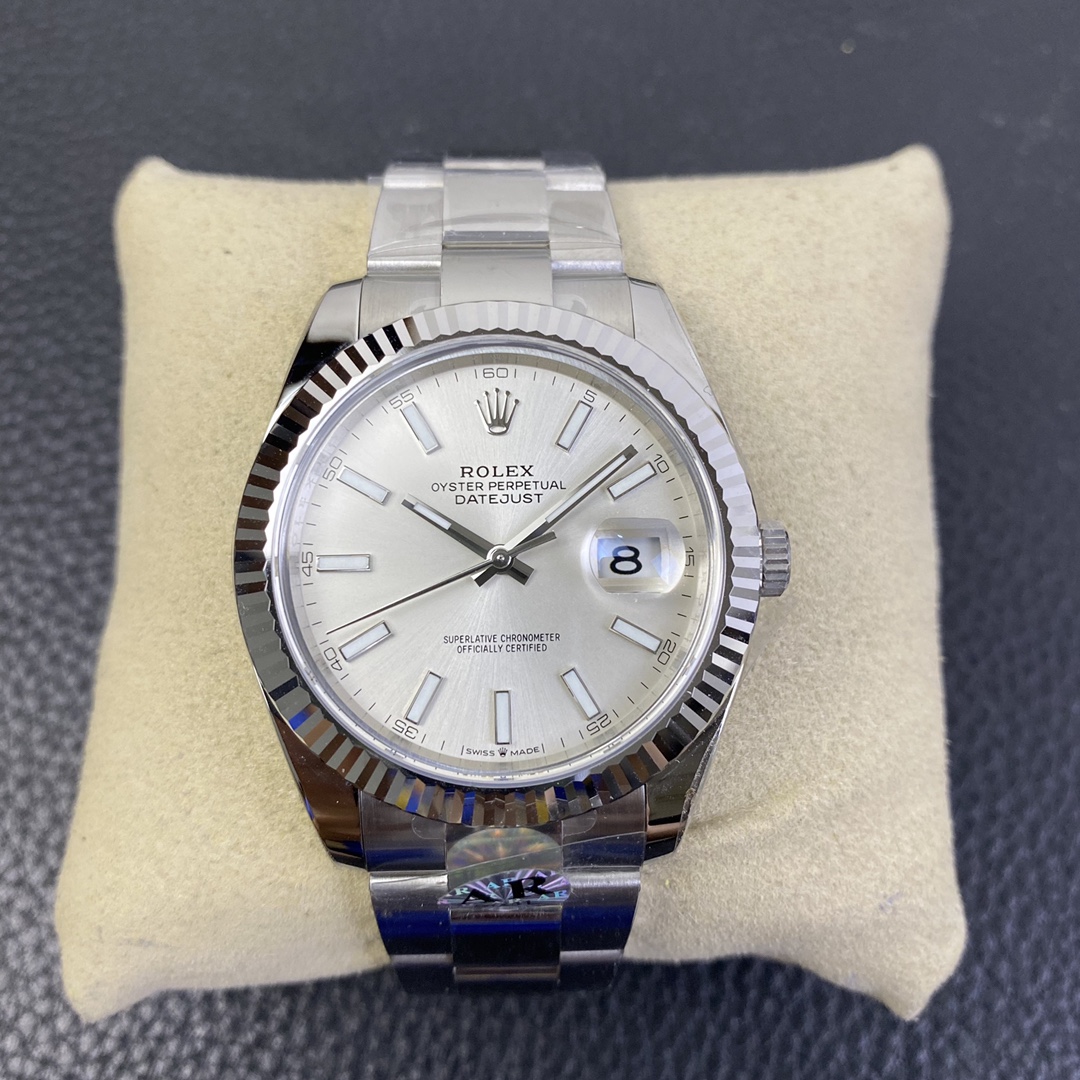 Rolex Datejust 41 Series, Model M126334 with Steel Bracelet