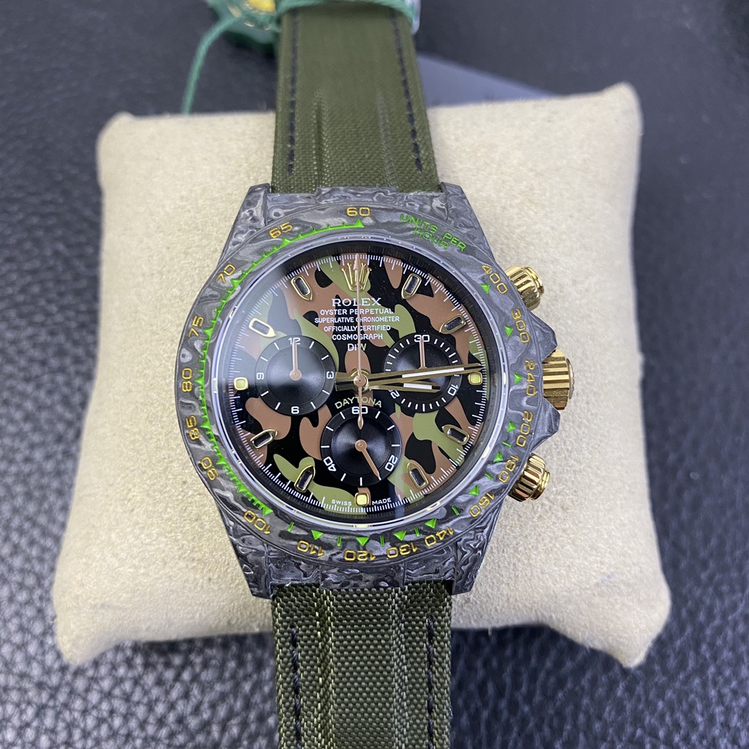 Rolex Cosmograph Daytona Series, Carbon Fiber with Multicolor Dial Edition