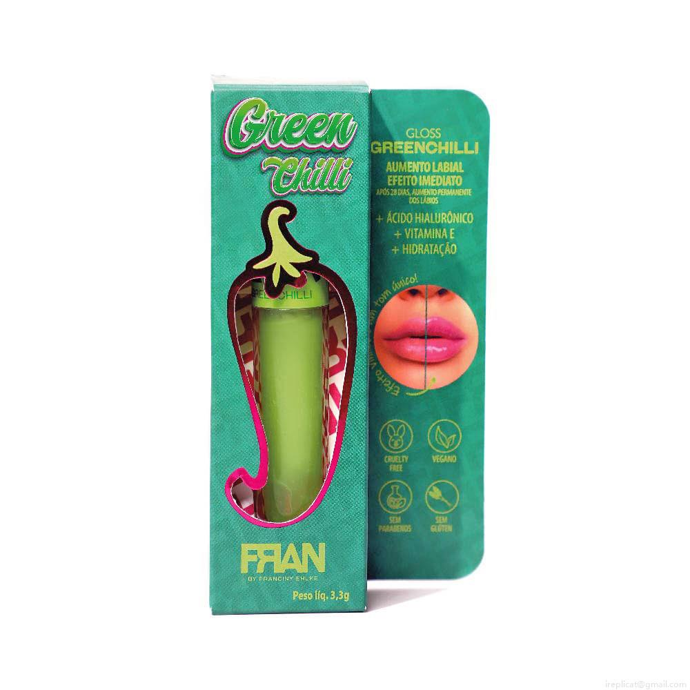 Gloss Labial Fran By Franciny Ehlke Greenchilli Vinil 3,3 g