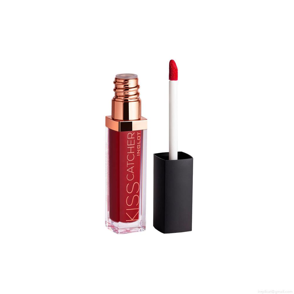 Batom Liquido Acetinado Inglot Kiss Catcher Red Of Desire 05 5,5 ml