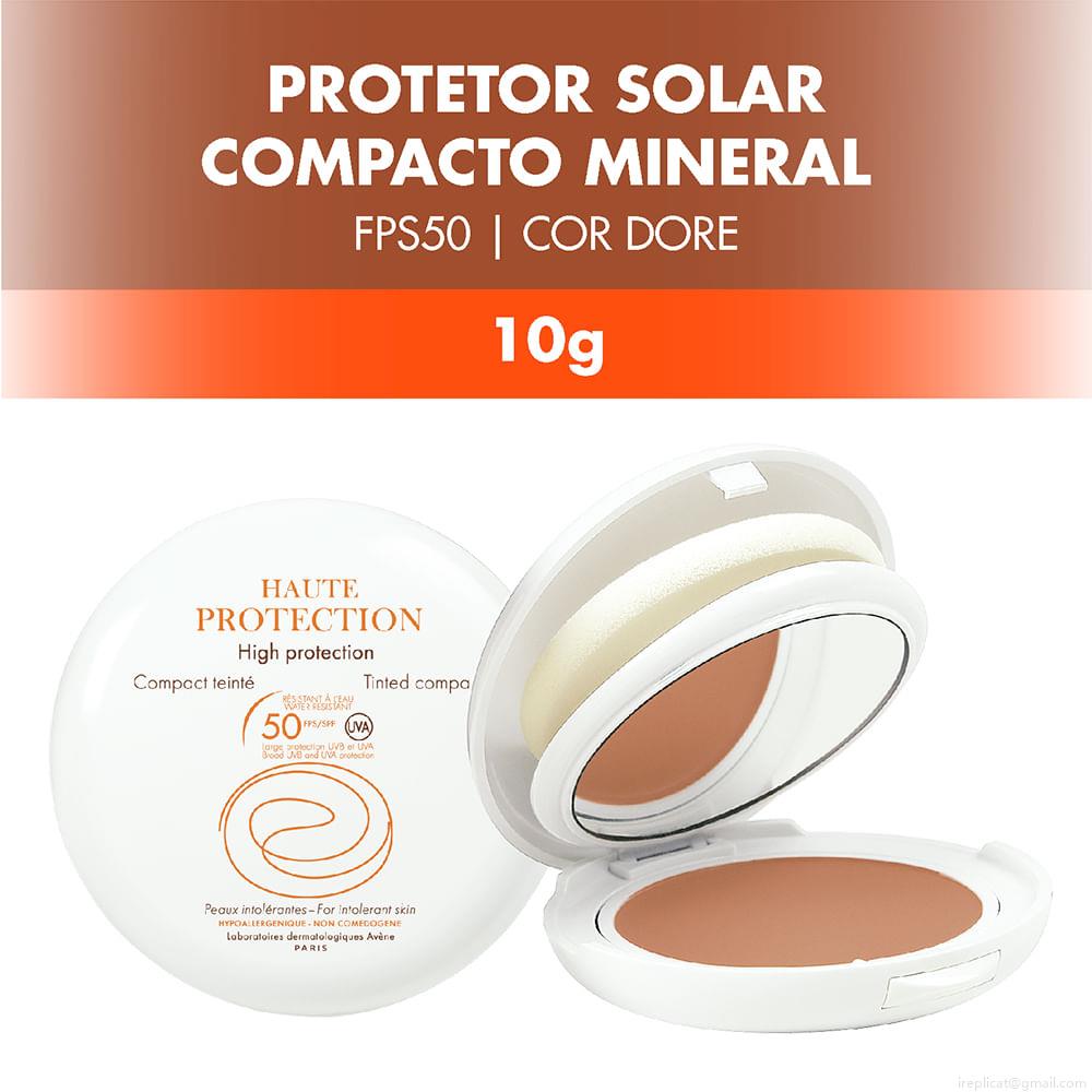 Base Compacta em Pó 2 em 1 Avène Haute Protection FPS 50 Sable 10 g