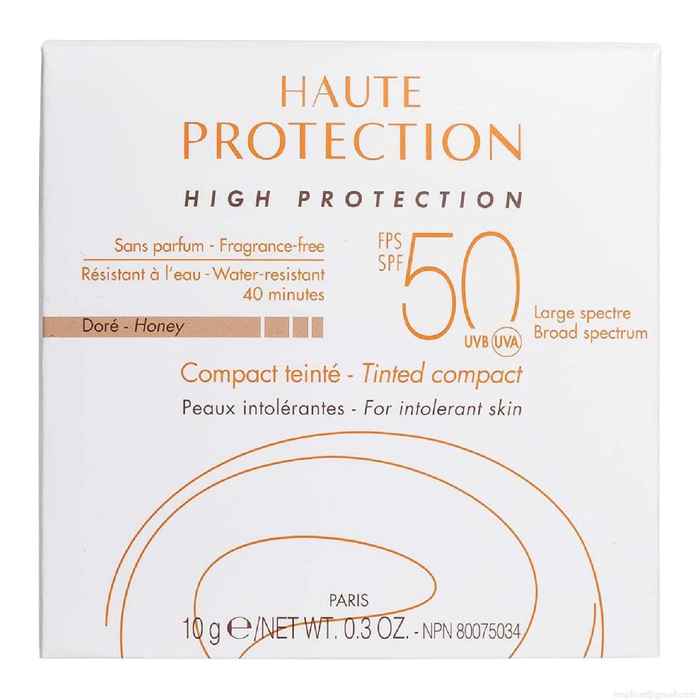 Base Compacta em Pó 2 em 1 Avène Haute Protection FPS 50 Doré 10 g