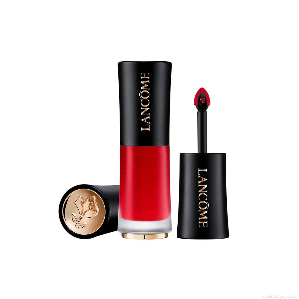 Batom Líquido Cremoso Matte Lancôme L'Absolu Rouge Drama Ink French Bisou 525 3,38 g