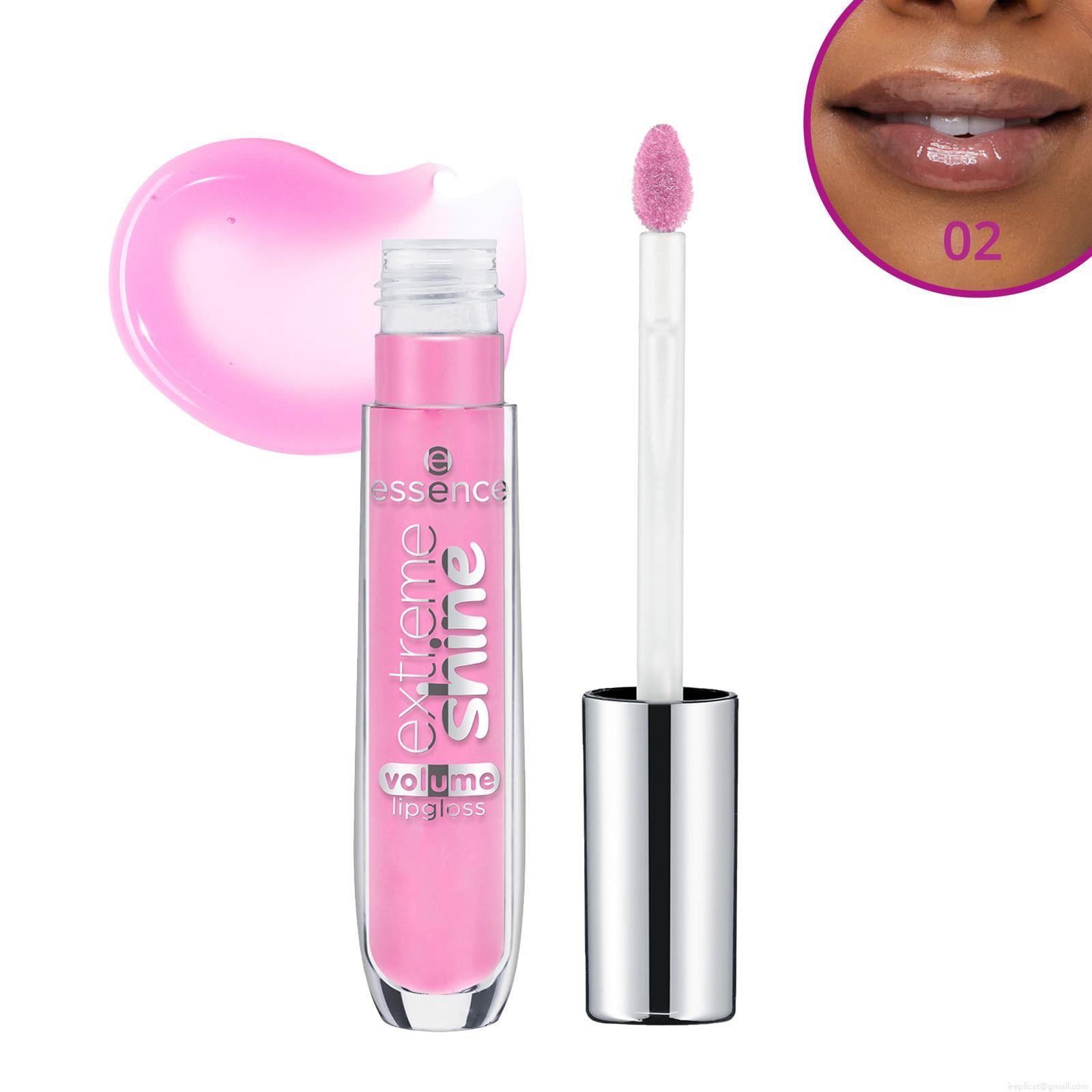 Gloss Labial Líquido Cintilante Essence Extreme Shine Volume 02 Summer Punch 5 ml