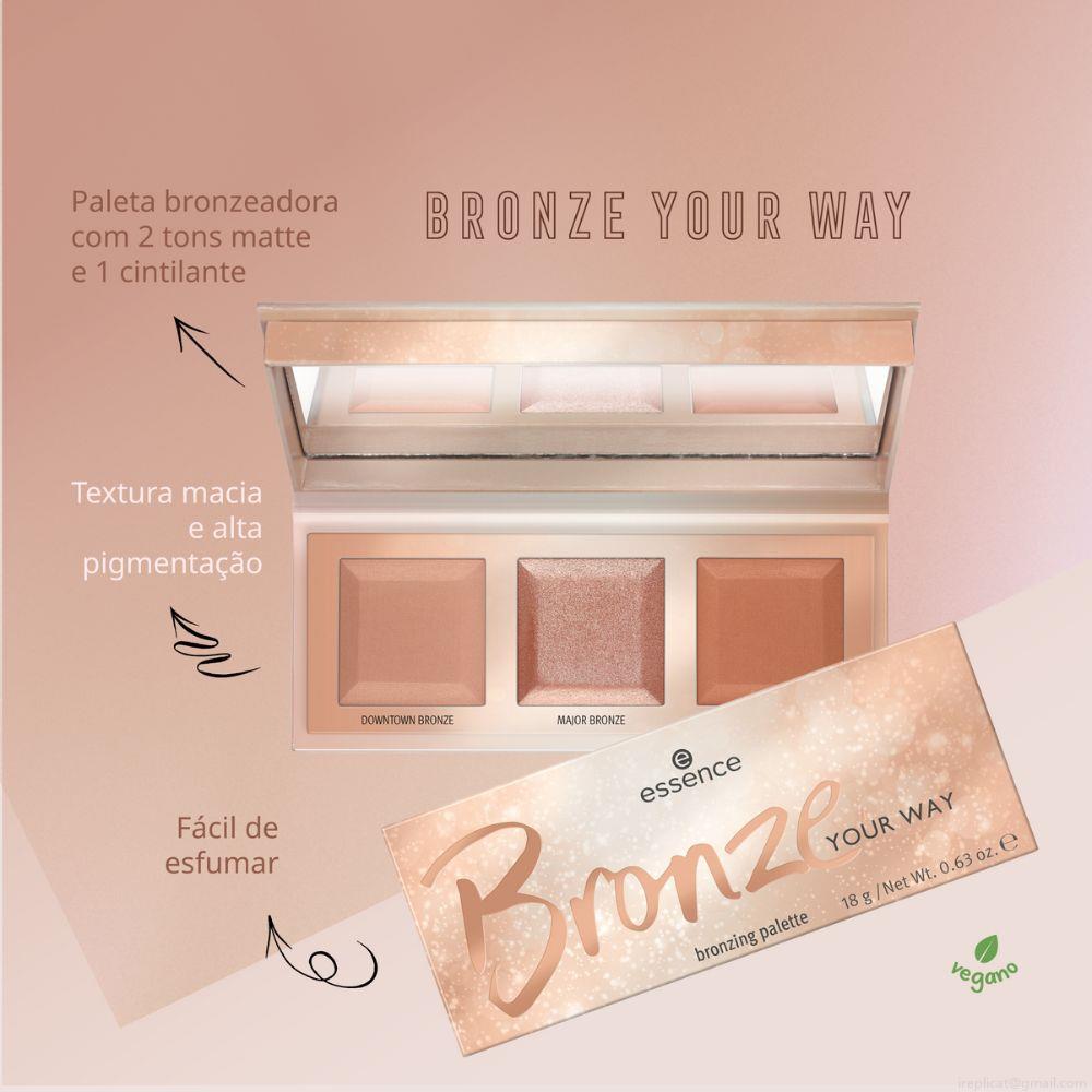 Paleta Bronzeadora Essence Your Way 18 g