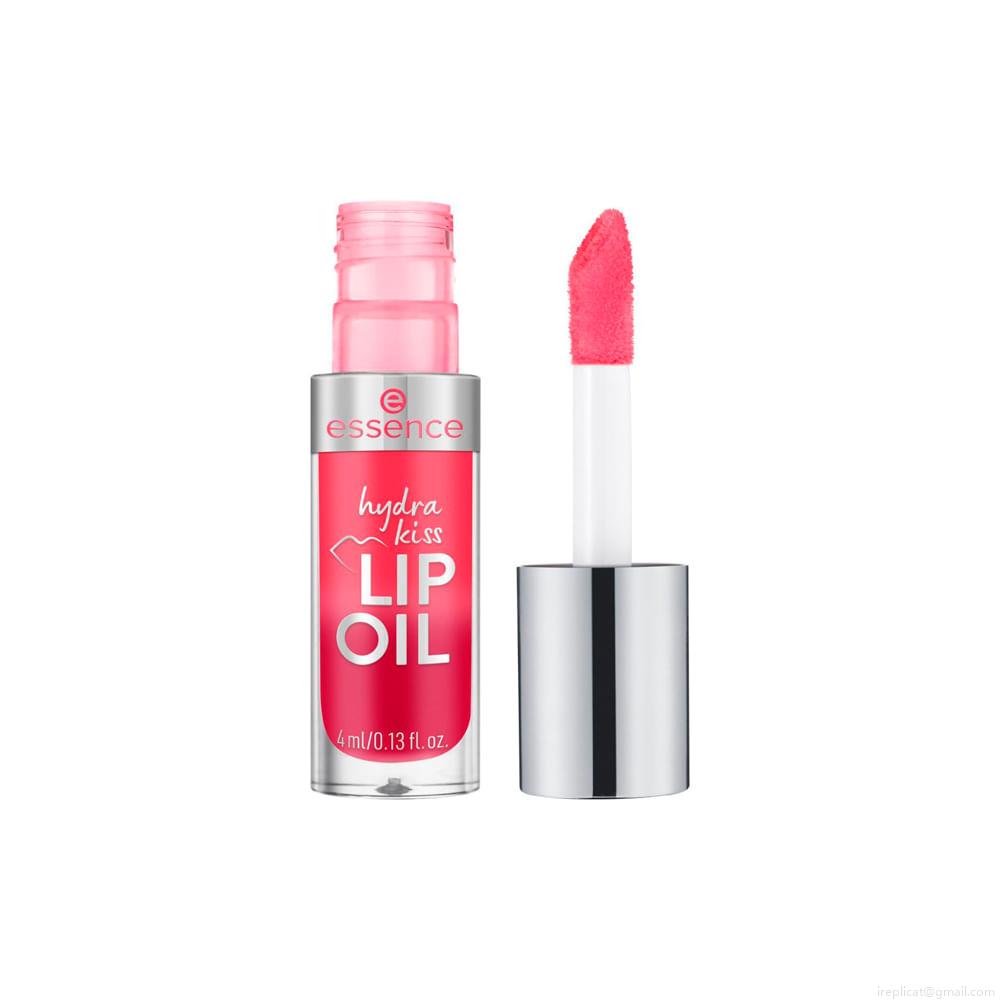 Óleo Labial Cintilante Essence Hydra Kiss 03 Pink Champagne 4 ml