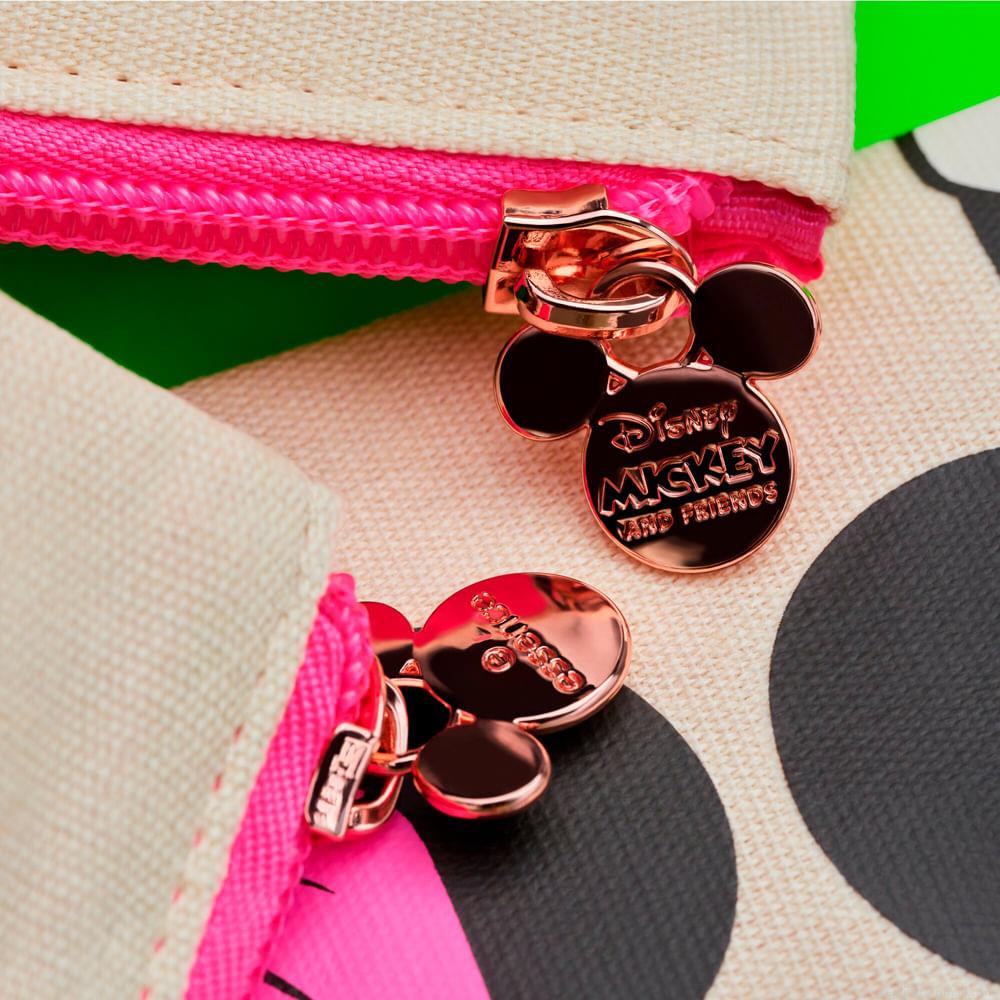 Necessaire Essence Back To The Roots Mickey e Minnie Rosa