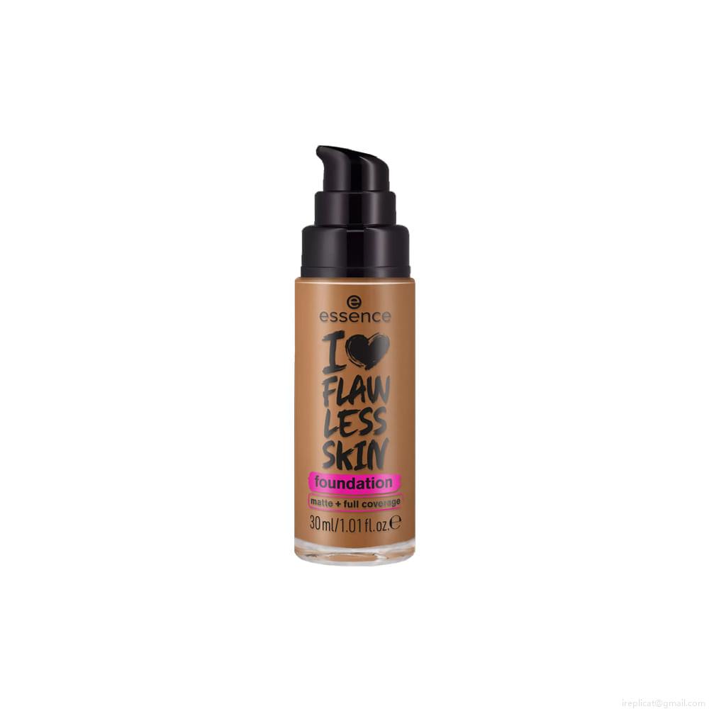 Base Líquida Matte Essence I Love Flawless Skin FPS 20 140 Light Tan 30 ml