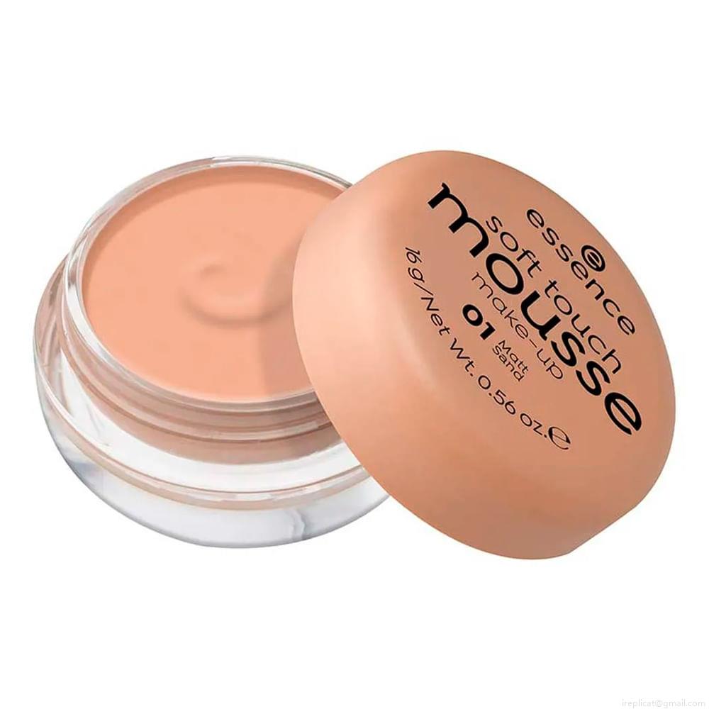 Base Em Mousse Essence Soft Touch 01 Matt Sand 16 g